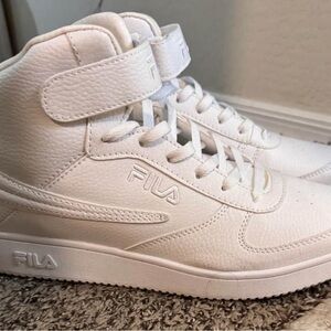 Men’s Fila High Top Shoes size 13 worn once excellent condition